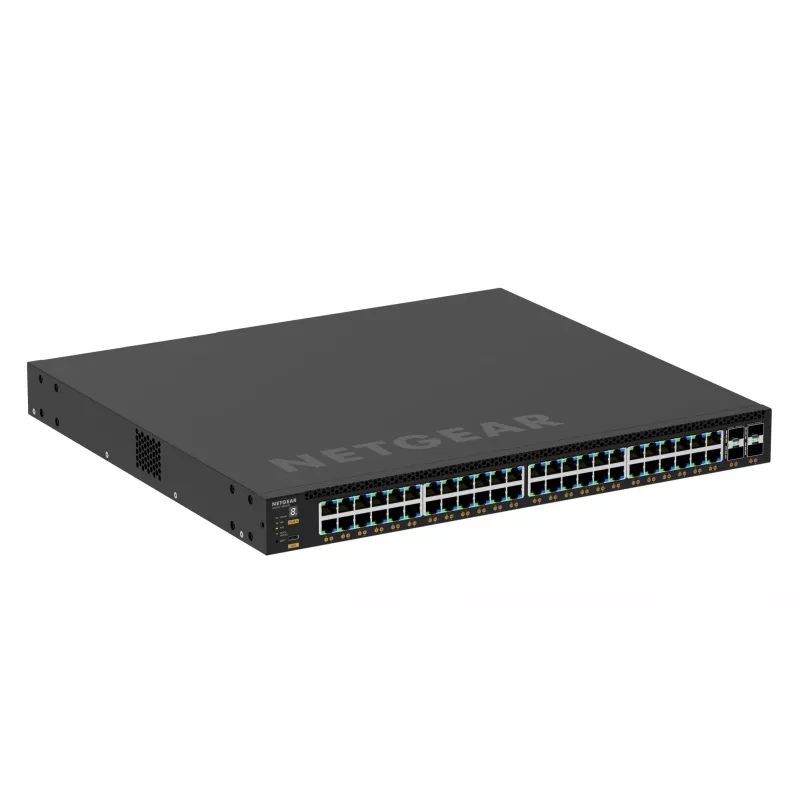 NETGEAR M4350-48G4XF Switch gestionado L3 Gigabit Ethernet (10/100/1000) Power over Ethernet (PoE) 1U Negro