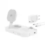 Cargador inalámbrico 4smarts Qi2 Universal blanco cargador rápido interior AC 12V