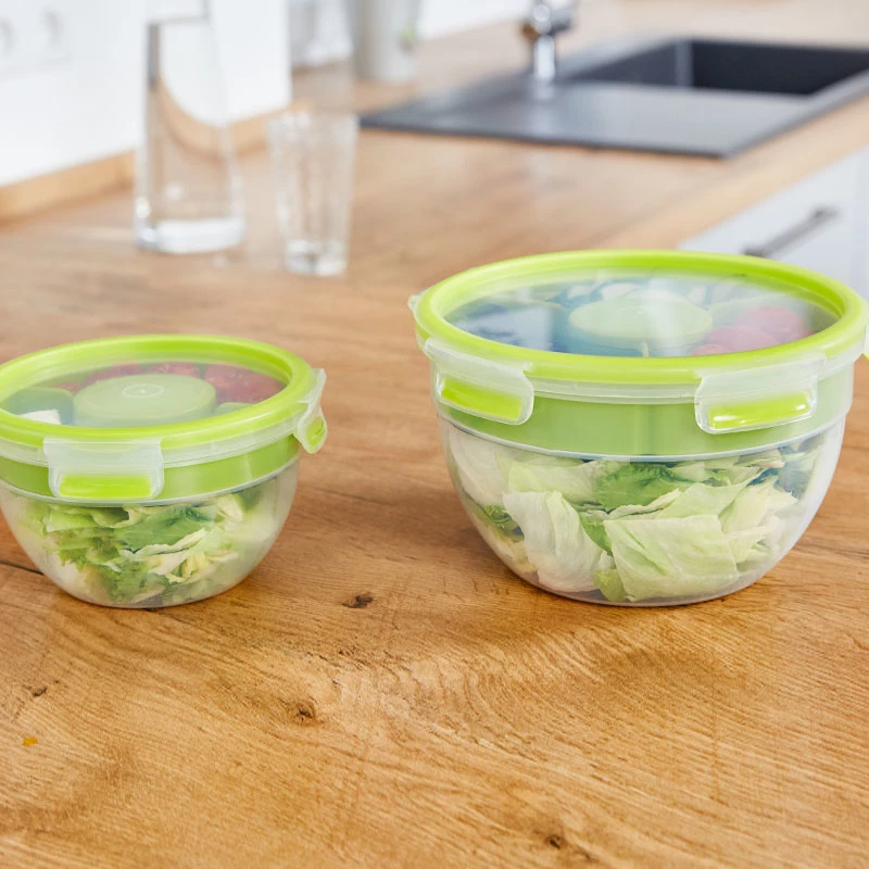 Fiambrera EMSA CLIP & GO ensaladera XL redonda 2,6 L