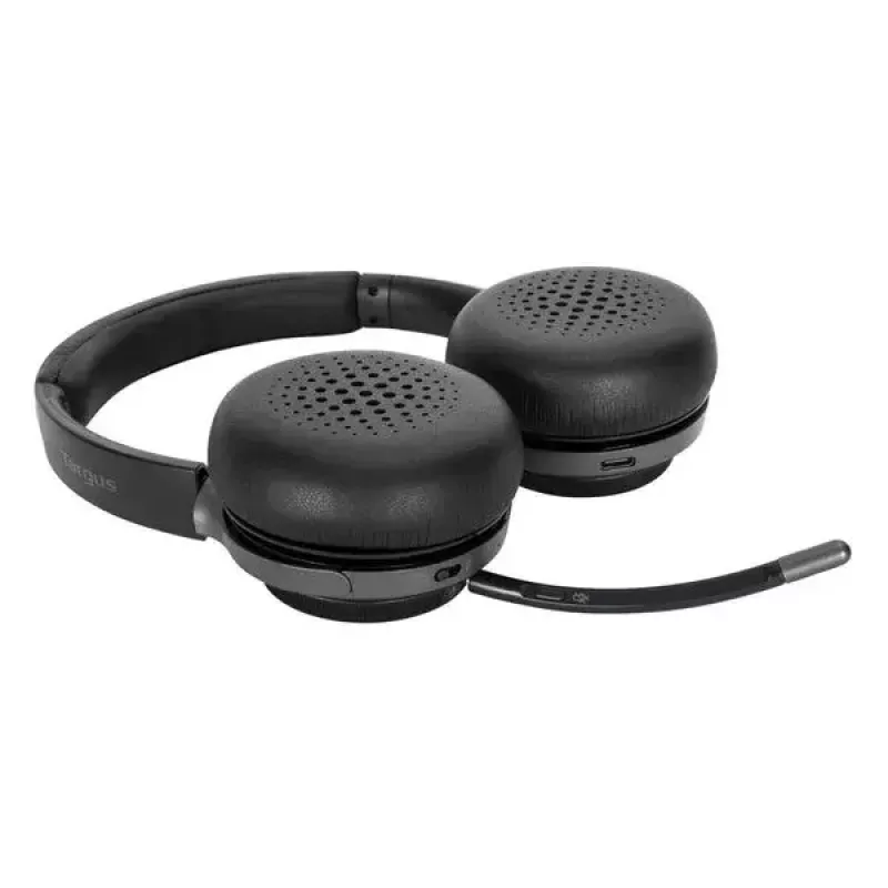 Targus AEH104GL auriculares/auriculares con micrófono con cable e inalámbricos diadema llamadas/música USB Type-C Bluetooth negro