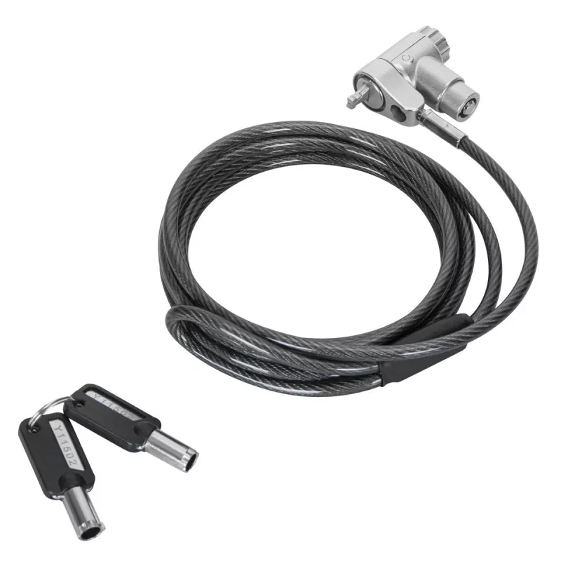 Candado de cable Targus ASP95MKGLX-25 plata 2m candado de llave