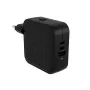 TARGUS Hyper Hyperjuice cargador de viaje USB-c GaN de 70w (3c+1a) - negro