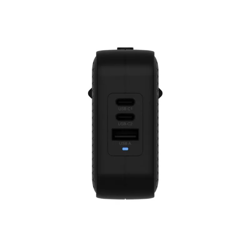TARGUS Hyper Hyperjuice cargador de viaje USB-c GaN de 70w (3c+1a) - negro