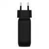 TARGUS Hyper Hyperjuice cargador de viaje USB-c GaN de 70w (3c+1a) - negro