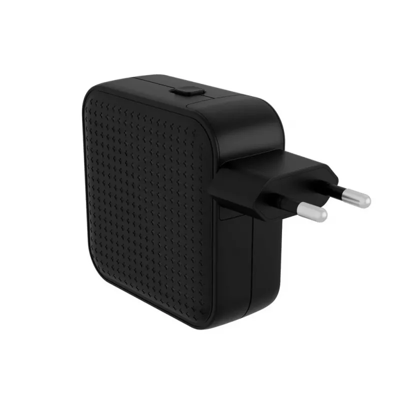 TARGUS Hyper Hyperjuice cargador de viaje USB-c GaN de 70w (3c+1a) - negro