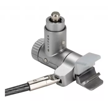 Candado de cable Targus HS5910GL plata 2m para portátil candado de llave