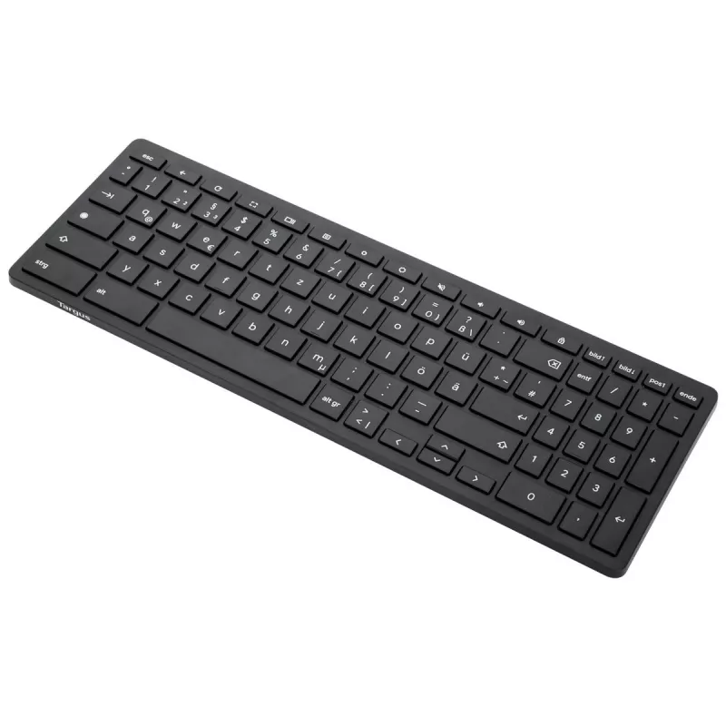TARGUS teclados teclado hogar Bluetooth QWERTZ alemán negro tamaño completo