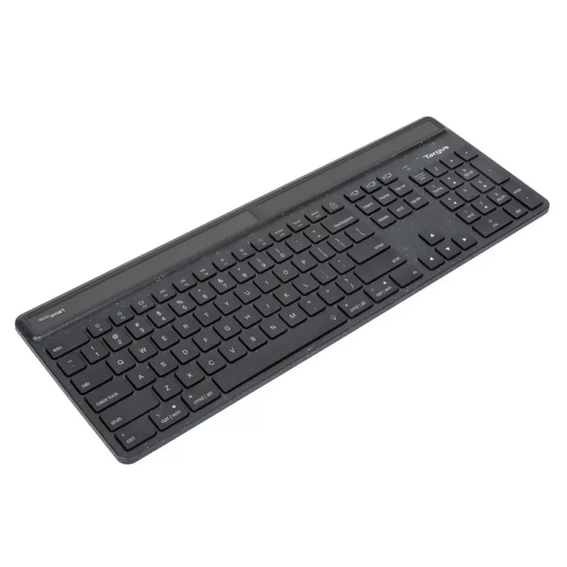 Targus Sustainable Energy Harvesting EcoSmart teclado universal Bluetooth QWERTY nórdico negro