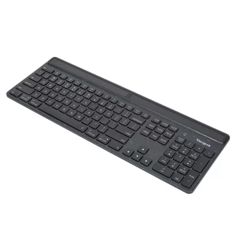 Targus Sustainable Energy Harvesting EcoSmart teclado universal Bluetooth QWERTY nórdico negro