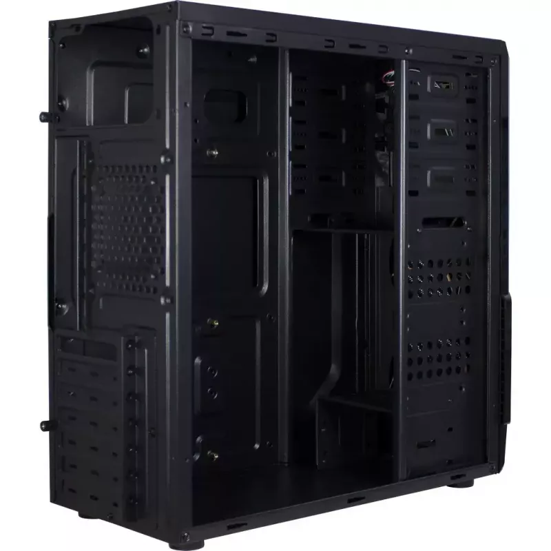 Caja de PC Inter-Tech B-48 torre Midi negra
