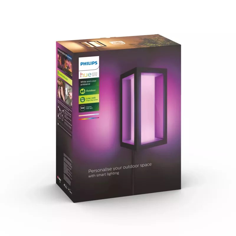 Philips Hue White and Colour Ambience Impress aplique de pared exterior (baja tensión)