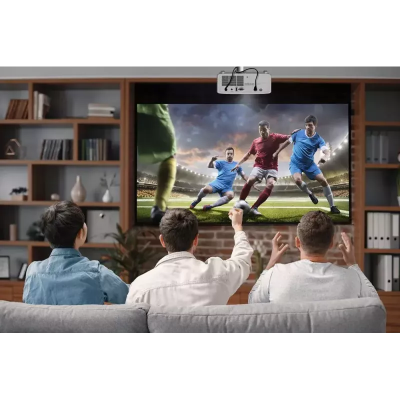 Proyector de corta distancia OPTOMA GT2000HDR — 3500 lúmenes ANSI, DLP, 1080p, relación de proyección 0,496:1, fuente de luz láser