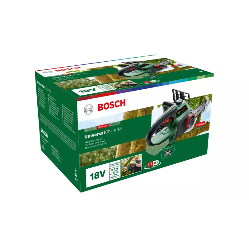Motosierra Bosch UniversalChain 18
