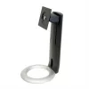 Soporte elevador para monitor LCD Ergotron Neo-Flex 33-310-060, hasta 24 pulgadas, máx. 7,2 kg, ajuste de altura de 13 cm, inclinación de -30 a 30 grados, VESA 75x75/100x100, negro/plateado