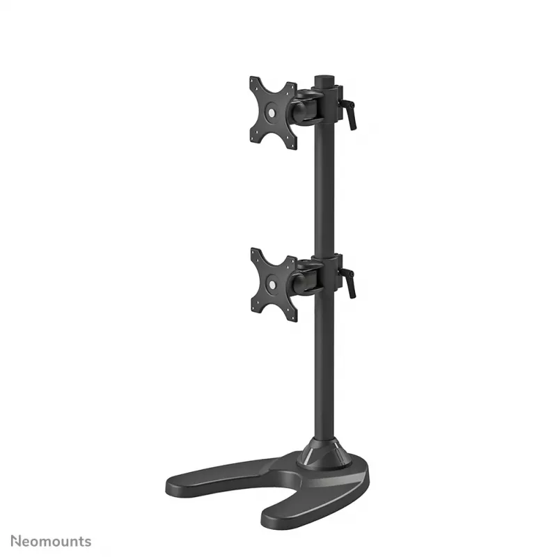 Soporte de monitor Neomounts FPMA-D700DDV 10-27 inch, sobremesa/paso de mesa, 6 kg, 25,4 cm (10 inch), 68,6 cm (27 inch), 100 x 100 mm, Negro