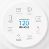 TP-Link AX1500 Whole Home Mesh Wi-Fi 6 System, pack de 3, Blanco, Interno, sistema Mesh, alimentación, doble banda (2,4 GHz / 5 GHz), Wi-Fi 6 (802.11ax)