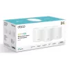 TP-Link AX1500 Whole Home Mesh Wi-Fi 6 System, pack de 3, Blanco, Interno, sistema Mesh, alimentación, doble banda (2,4 GHz / 5 GHz), Wi-Fi 6 (802.11ax)
