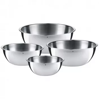WMF 0645709990 Set de cuencos redondos de acero inoxidable 4 uds.