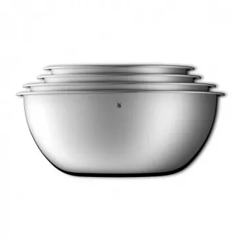 WMF 0645709990 Set de cuencos redondos de acero inoxidable 4 uds.