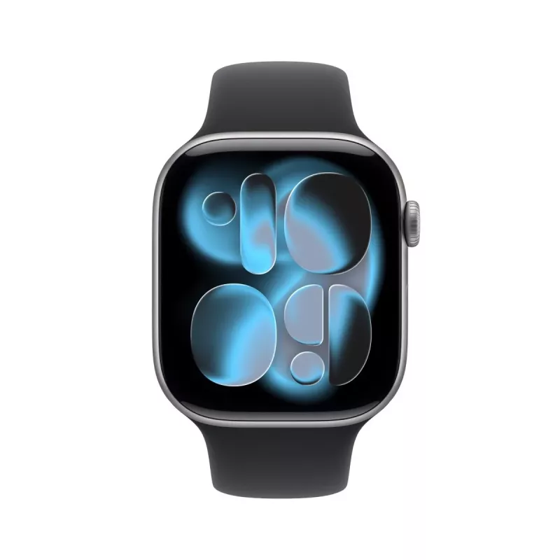 APPLE Watch Series 11 GPS + Cellular 46mm Caja de aluminio gris espacial con correa deportiva negra S/M