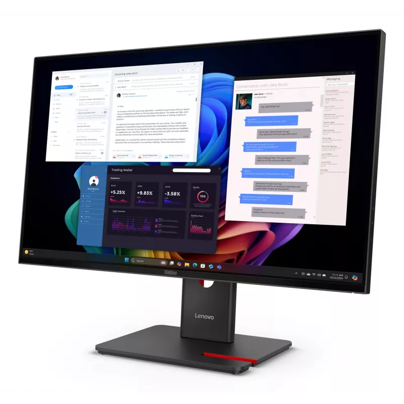 Lenovo ThinkVision T27UD-40 Monitor, 68,6 cm (27