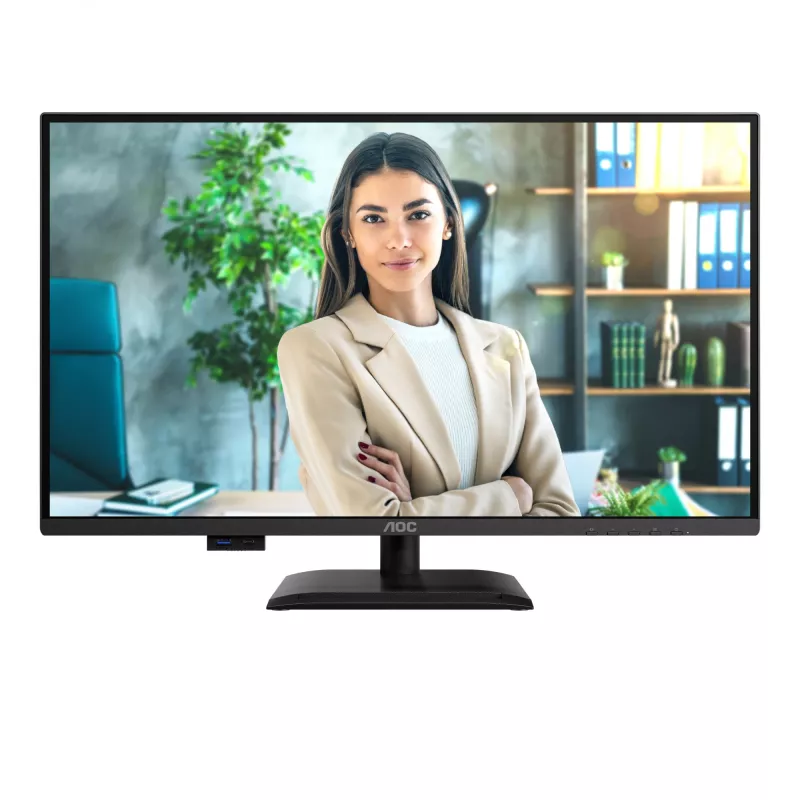 AOC Q27P4U Monitor de ordenador 68,6 cm (27 inch) 2560 x 1440 píxeles Wide Quad HD Negro