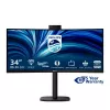 Philips 3000 series 34B2U3600CH/00 Monitor de ordenador 86,4 cm (34 inch) 3440 x 1440 píxeles Wide Quad HD LCD Negro