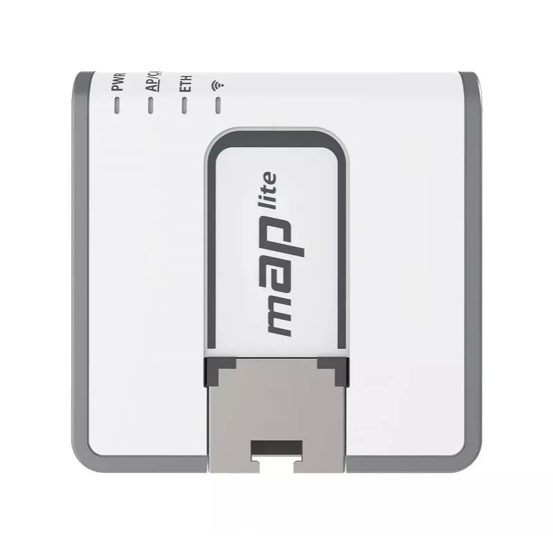MIKROTIK Map Lite con CPU de 650 MHz, 64 MB RAM, 1x LAN, Dual integrado