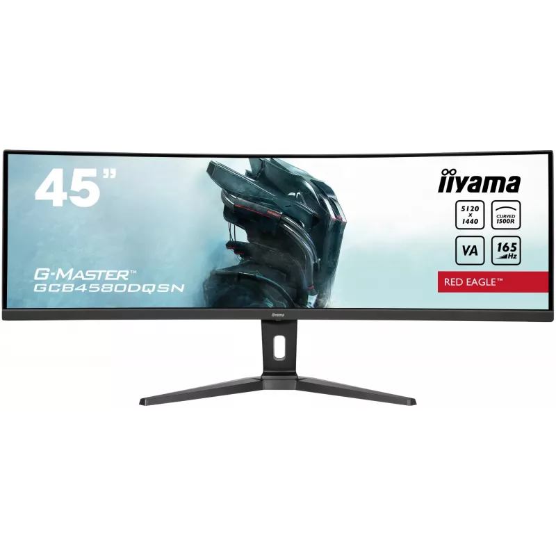 iiyama G-MASTER RED EAGLE CURVED Monitor de ordenador 113 cm (44,5 inch) 5120 x 1440 píxeles Dual QHD LED Negro