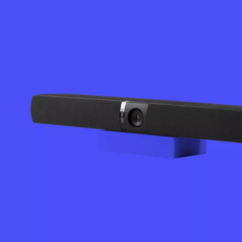Owl Labs Owl Bar Dispositivo de videoconferencia — Barra de videoconferencia 4K con Active Speaker Focus (Complementar con Meeting Owl 3 o Pro para cobertura de 360 grados y conmutación automática de cámara)