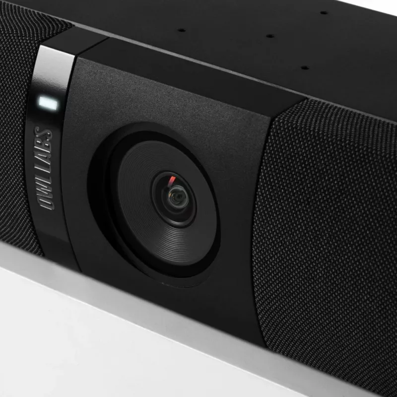 Owl Labs Owl Bar Dispositivo de videoconferencia — Barra de videoconferencia 4K con Active Speaker Focus (Complementar con Meeting Owl 3 o Pro para cobertura de 360 grados y conmutación automática de cámara)