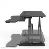 Neomounts NS-WS300Negro Puesto de trabajo sentado-de pie – Resorte de gas
