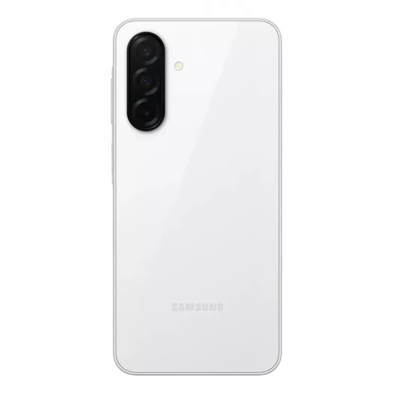Smartphone Samsung Galaxy A26 5G SM-A266BZWBEUB, Super AMOLED de 6,7 pulgadas a 120 Hz, 128 GB, 6 GB de RAM, cámara triple de 50 MP, 5000 mAh, Dual-SIM, Android 15, blanco