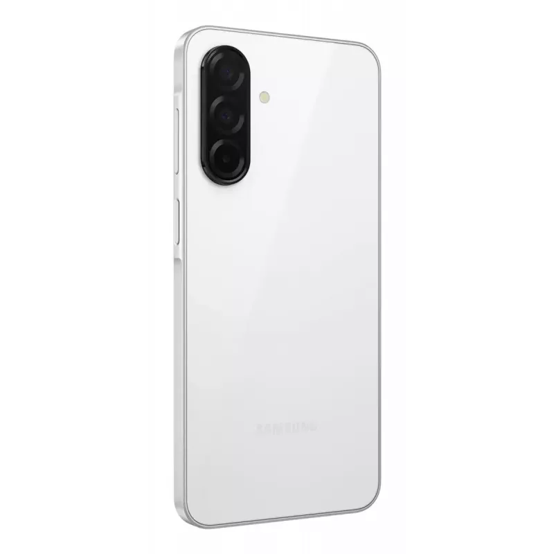 Smartphone Samsung Galaxy A26 5G SM-A266BZWBEUB, Super AMOLED de 6,7 pulgadas a 120 Hz, 128 GB, 6 GB de RAM, cámara triple de 50 MP, 5000 mAh, Dual-SIM, Android 15, blanco