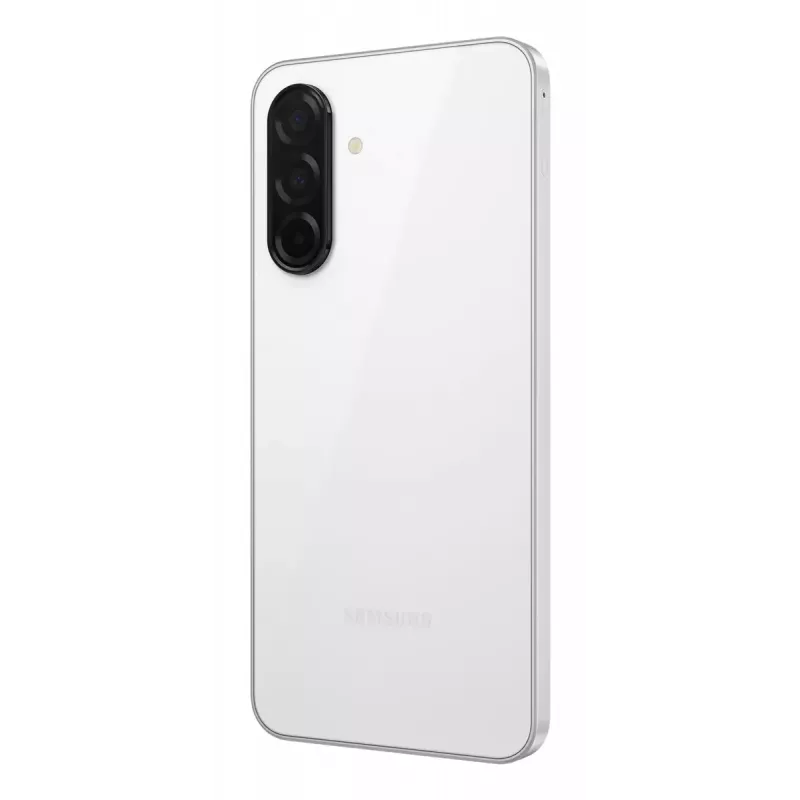 Smartphone Samsung Galaxy A26 5G SM-A266BZWBEUB, Super AMOLED de 6,7 pulgadas a 120 Hz, 128 GB, 6 GB de RAM, cámara triple de 50 MP, 5000 mAh, Dual-SIM, Android 15, blanco