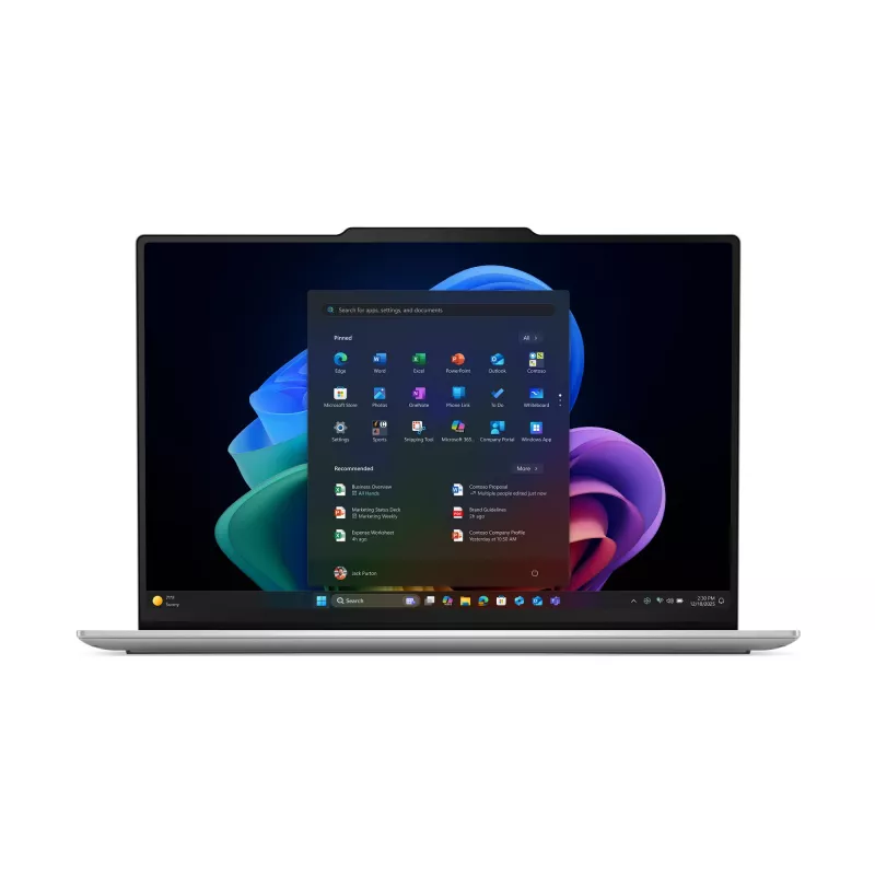Portátil Lenovo ThinkPad X9-14 Gen 1 Aura Edition 21QA0086GE Copilot+ PC, Intel Core Ultra 7 258V, 35,6 cm (14 pulgadas) 2.8K OLED pantalla táctil 2880 x 1800, 32 GB LPDDR5x-SDRAM, SSD de 1 TB, Intel Arc Graphics 140V, Wi-Fi 7, Windows 11 Pro, teclado ale