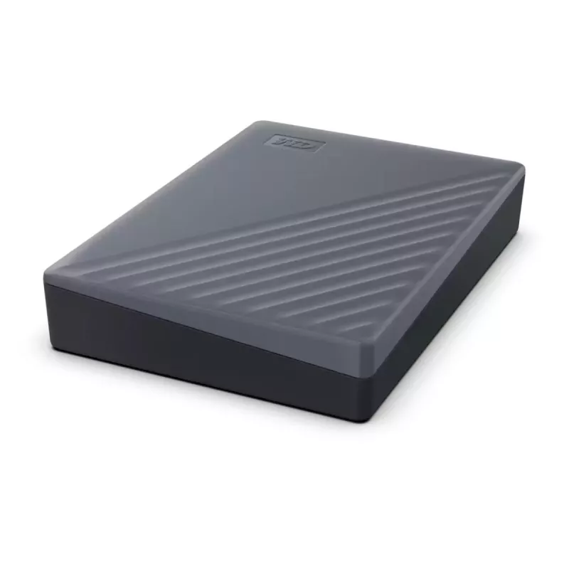 WESTERN DIGITAL Disco duro portátil – My Passport – 4 TB – USB-C/A 3.2 Gen 1 – Gris