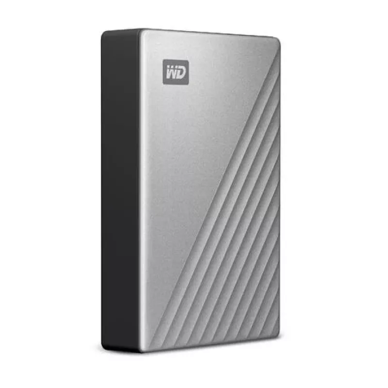 WESTERN DIGITAL Disco duro - MY PASSPORT ULTRA - 1 TB - USB-C 3.2 Gen 1 - Plata