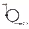 HP Essential Nano Candado de combinación para cable, 1,83 m, Candado de combinación, Acero inoxidable