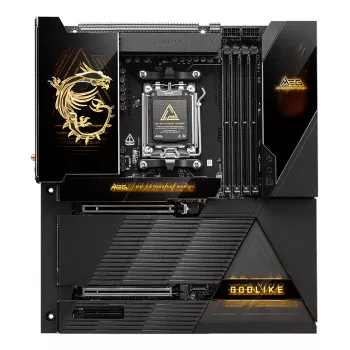 Placa base MSI MEG X870E GODLIKE — Chipset X870E, Socket AM5, ATX, Compatibilidad DDR5