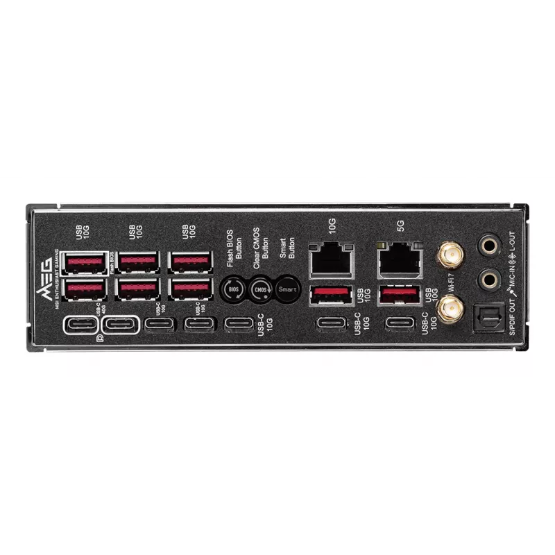 Placa base MSI MEG X870E GODLIKE — Chipset X870E, Socket AM5, ATX, Compatibilidad DDR5