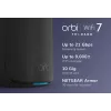 NETGEAR Orbi 870 tribanda (2,4 GHz / 5 GHz / 6 GHz) Wi-Fi 7 negro 4 antenas internas