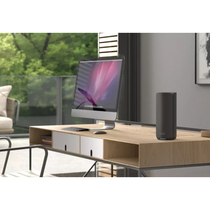 NETGEAR Orbi 870 tribanda (2,4 GHz / 5 GHz / 6 GHz) Wi-Fi 7 negro 4 antenas internas