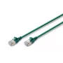 Cable de parcheo fino DIGITUS - CAT6A - F-FTP - 1 m - verde