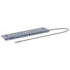 Dock/hub Manhattan USB-C 10 puertos 4K 60Hz Power Delivery