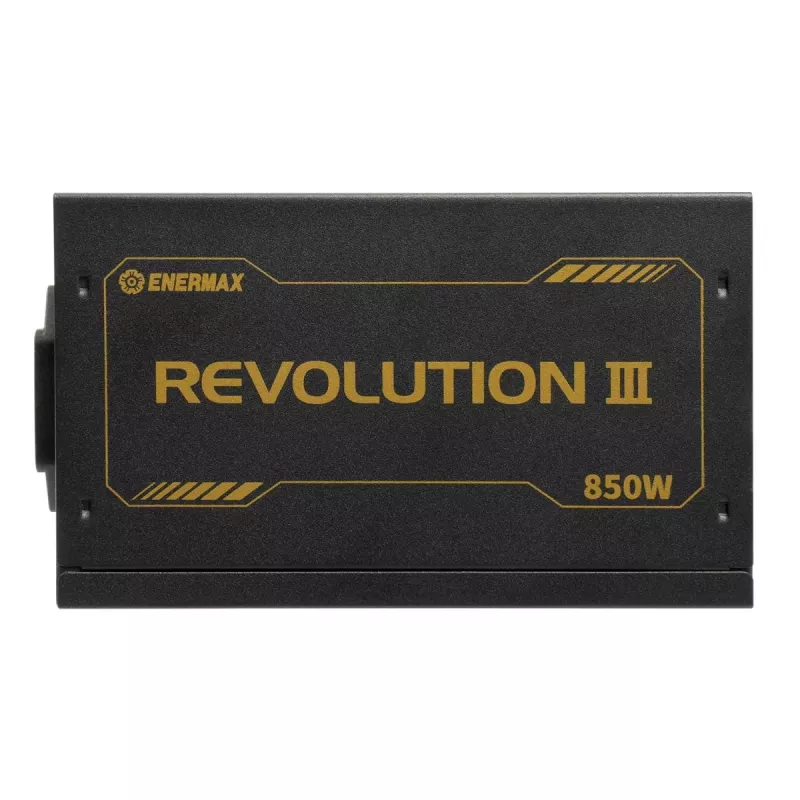 ENERMAX Revolution III ERV850G-AHG-MAC fuente de alimentación 850 W, 80 PLUS Gold, totalmente modular, ATX, negra