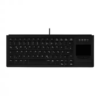 Contour Design Active Key Contour Industrial Keyboard IP68 Touchpad Mini inalámbrico negro DE 4400