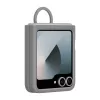 Samsung EF-PF741TJEGWW funda de silicona con anillo para Galaxy Z Flip6, gris