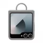 Samsung EF-PF741TJEGWW funda de silicona con anillo para Galaxy Z Flip6, gris