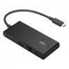 ASUS Dual 4K USB-C Dock DC201 Con cable USB 3.2 Gen 2 (3.1 Gen 2) Type-C Negro